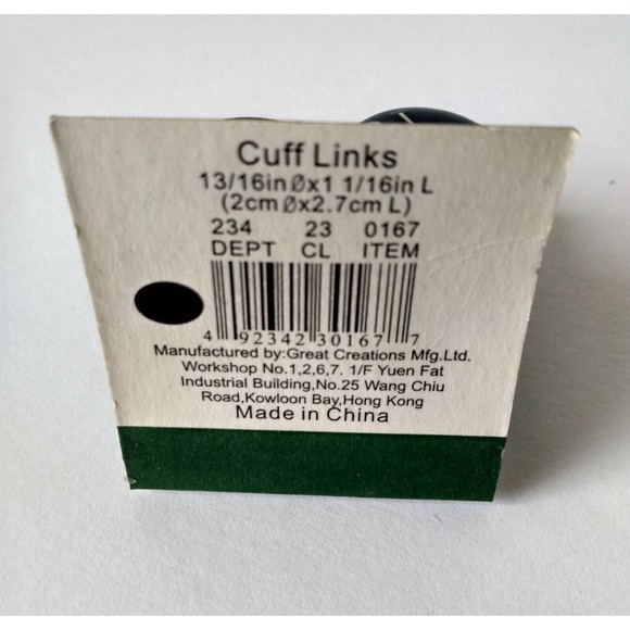 NEW Wholesale Lot Golf Cuff Links Enameled Golf Ball Outing Gift Resale - Picture 6 of 9